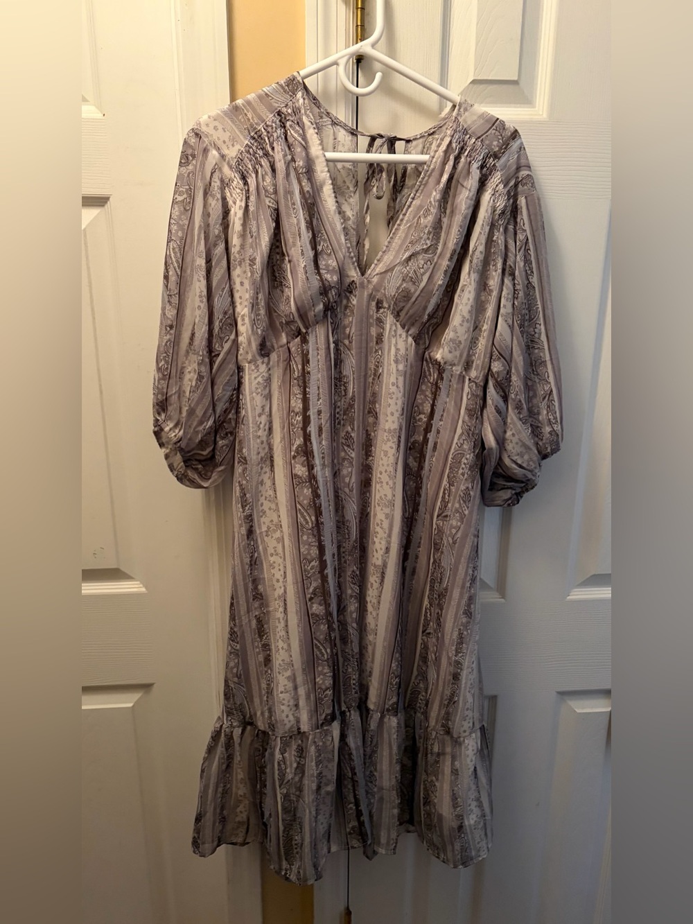 Millibon Boho Paisley Midi Dress Women’s Size M